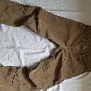 LEVIs corduroy brown pants